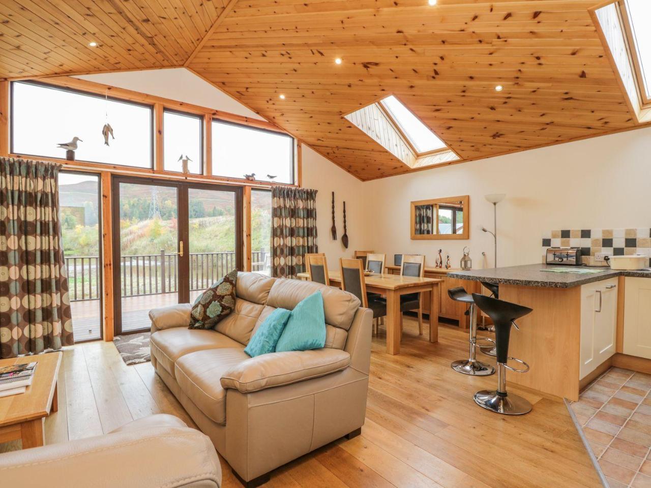 Burnside Lodge Lodge 1, Glengoulandie Aberfeldy Luaran gambar