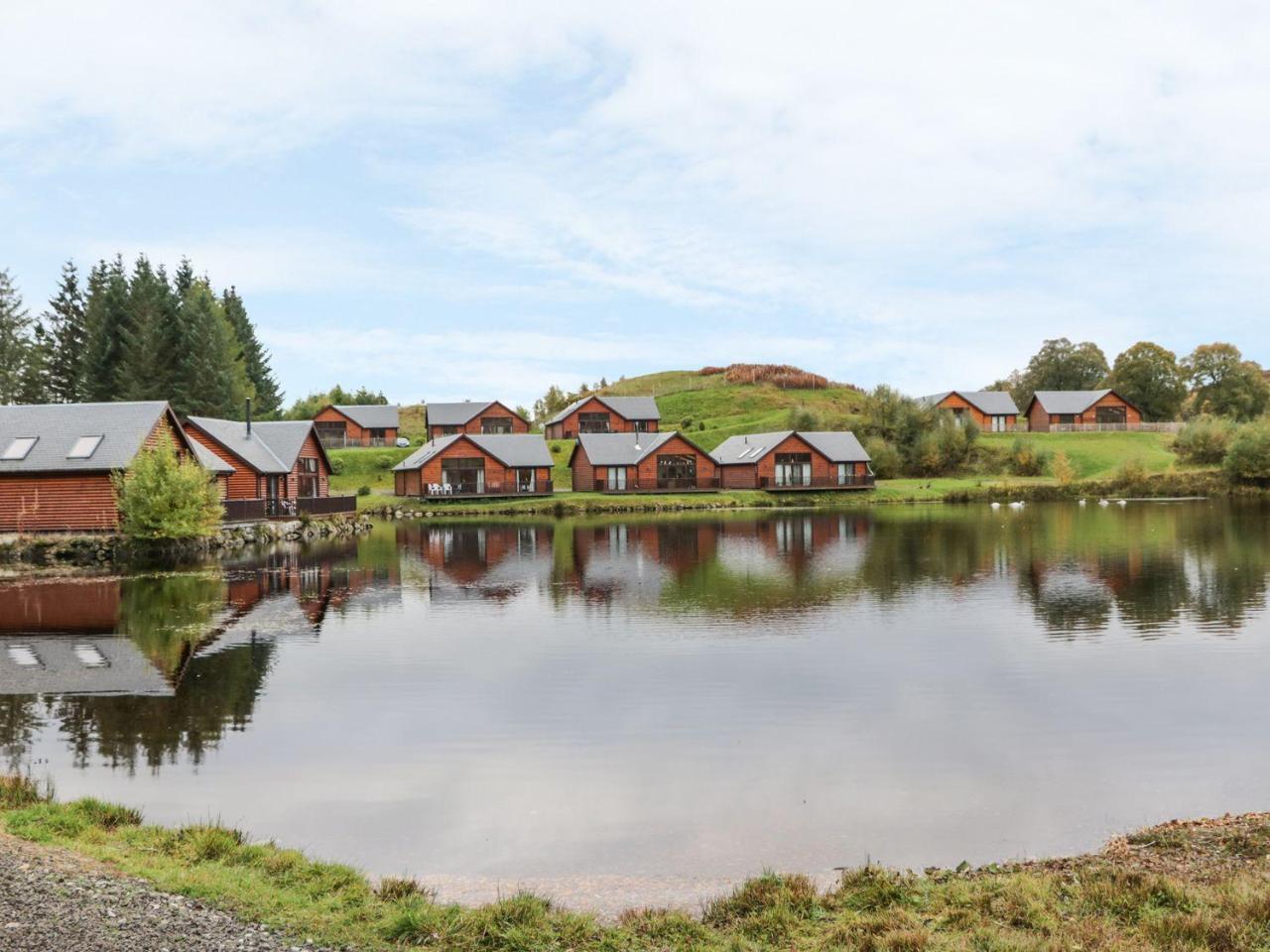 Burnside Lodge Lodge 1, Glengoulandie Aberfeldy Luaran gambar